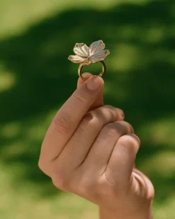 Jasmine Ring L Guld><noscript><img width=
