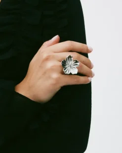 Jasmine Ring L Stål><noscript><img width=
