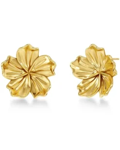 Jasmine Studs L Guld>Edblad Outlet