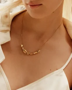 Leora Halsband Multi S – Guld><noscript><img width=