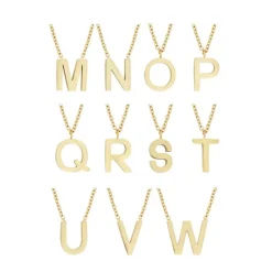 Letter Halsband A-Ö Guld><noscript><img width=