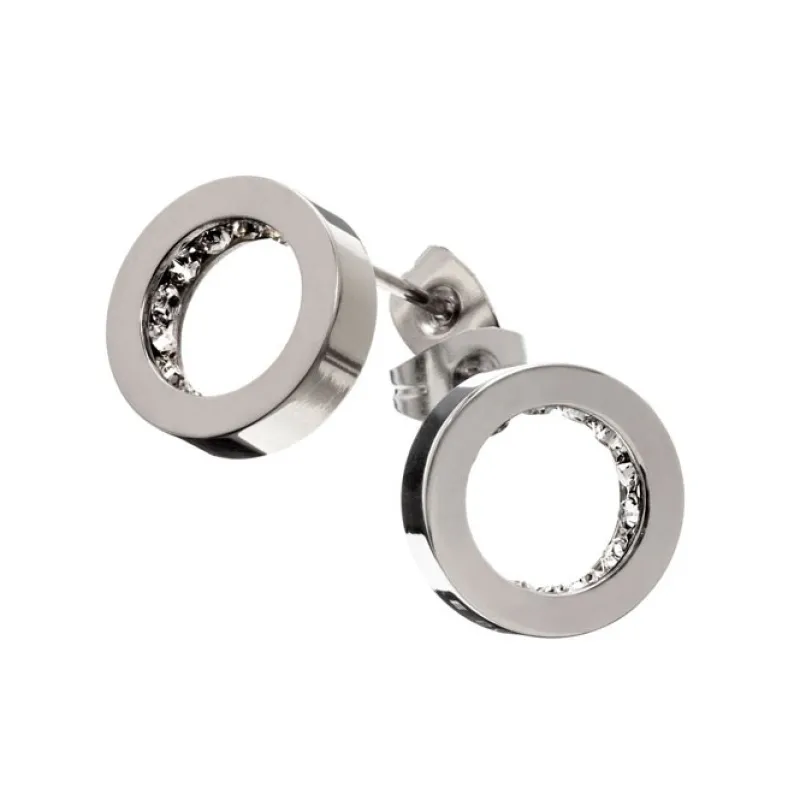 Monaco Studs Stål (115962)>Edblad New