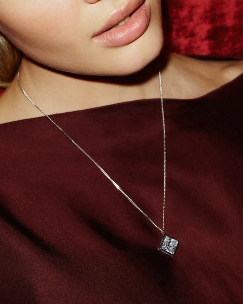 Pantheon Halsband – Stål>Edblad