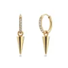 Peak Hoops Mini Sparkle Gold 127067>Edblad Sale