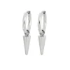 Peak Hoops Mini Stål 126249>Edblad Sale