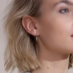 Peak Hoops Mini Stål 126249>Edblad Sale