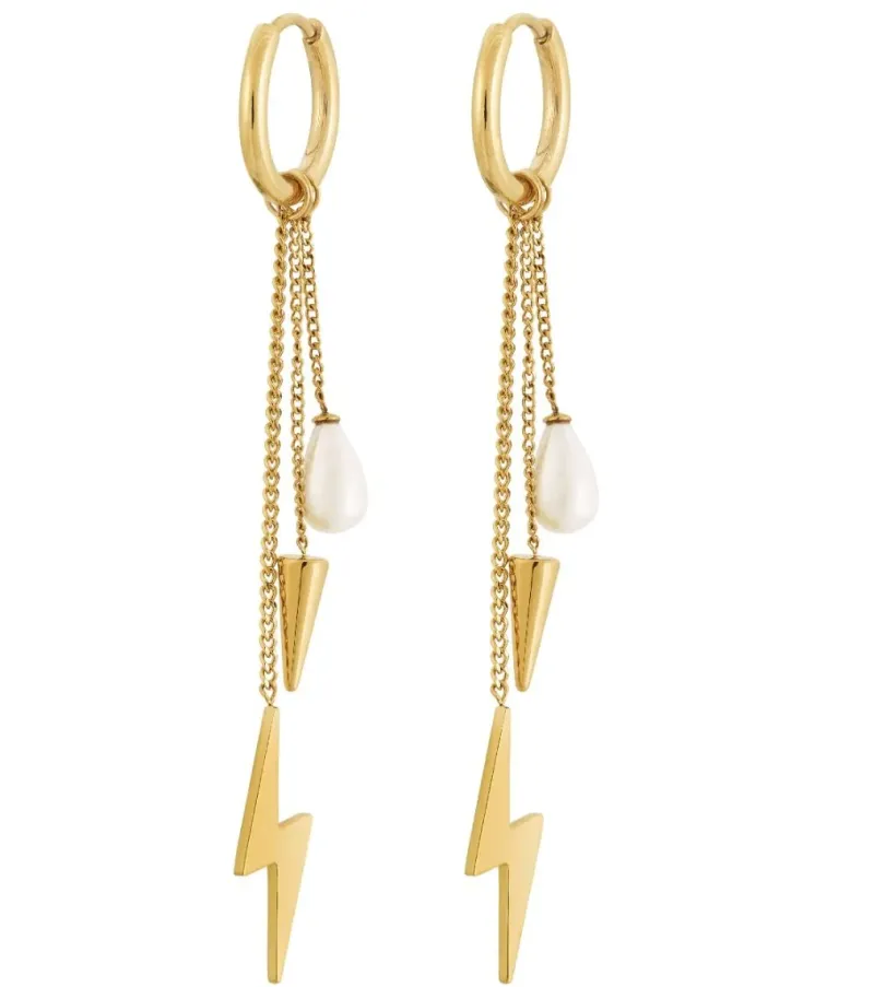 Peak Hoops Multi Guld 126573>Edblad Outlet