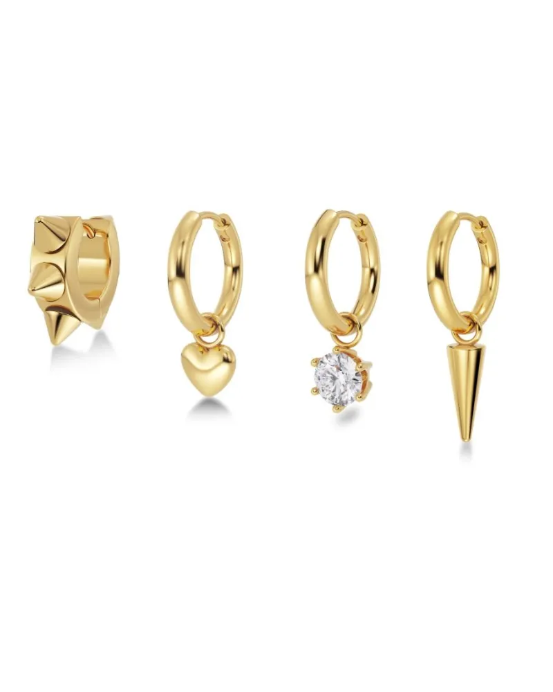 Peak Hoops One Heart Guld 127225>Edblad Online