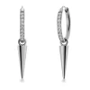 Peak Hoops Sparkle Steel 127066>Edblad New