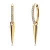 Peak Hoops Sparkle Gold 127065>Edblad Sale