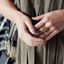 Peak Ring Guld>Edblad Outlet