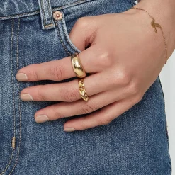 Peak Ring Single Guld>Edblad Outlet