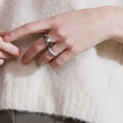 Peak Rivet Ring Stål>Edblad Sale
