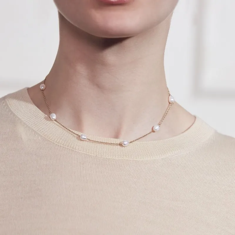 Perla Halsband Multi Guld 116650>Edblad Clearance