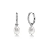 Perla Hoops Sparkle – Stål>Edblad Sale