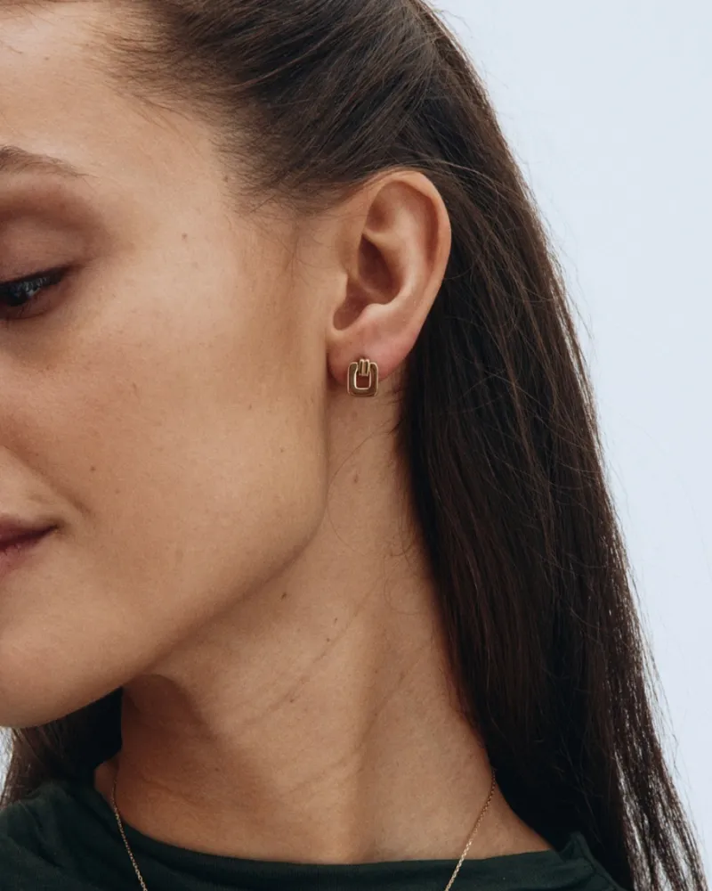 Plaza Studs S – Guld>Edblad Sale