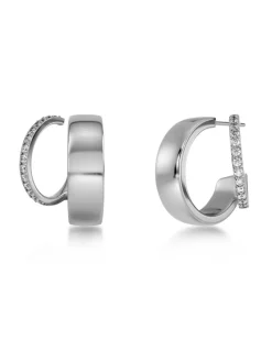 Plié Hoops Double – Stål>Edblad Sale