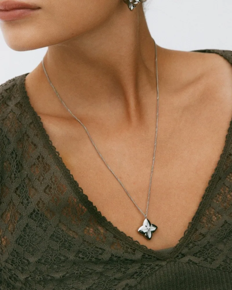 Scala Halsband L – Stål>Edblad Outlet