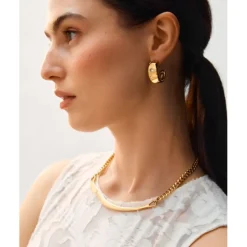 Selena Halsband Guld>Edblad New