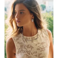 Selena Hoops L Stål><noscript><img width=
