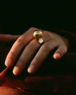 Sphere Ring – Guld><noscript><img width=