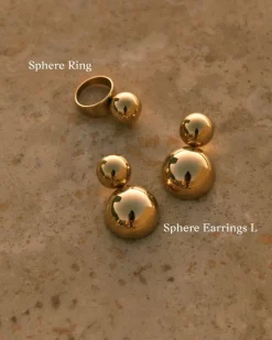 Sphere Ring – Guld><noscript><img width=