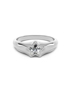 Star Sparkle Ring Stål 127595>Edblad Online