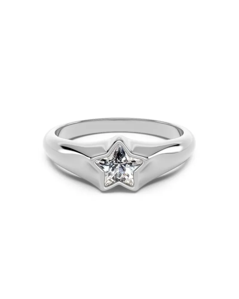 Star Sparkle Ring Stål 127595>Edblad Online