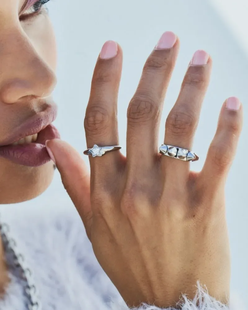 Star Sparkle Ring Stål 127595>Edblad Online
