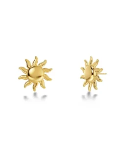 Sun Studs Örhängen Guld>Edblad Hot