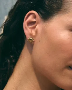 Sun Studs Örhängen Guld>Edblad Hot