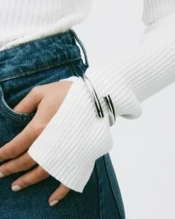 Sweep Bangle Stål><noscript><img width=
