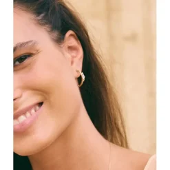 Trinny Hoops Örhängen Guld><noscript><img width=