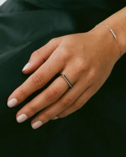Twiggy Ring Stål><noscript><img width=