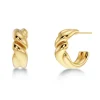 Twist Hoops S Örhängen Guld>Edblad Outlet