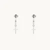 Branch Cross Örhängen S Silver Ear193>Emma Israelsson New