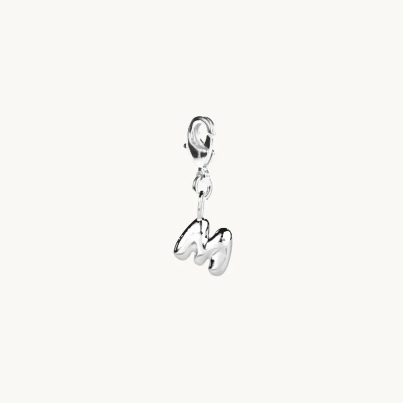 Emma Israelsson Bubble Bokstav Berlock Silver>Charms Hot