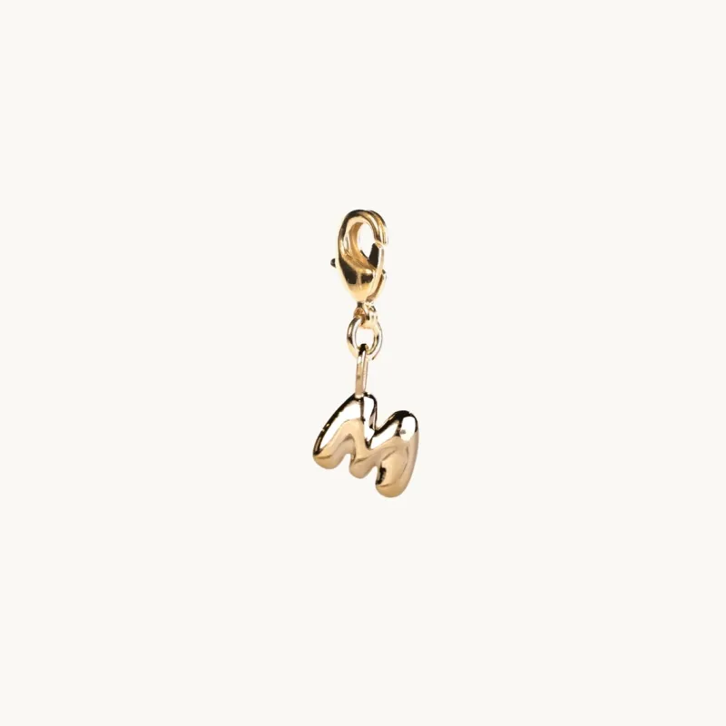 Emma Israelsson Bubble Bokstav Berlock Guld>Charms New