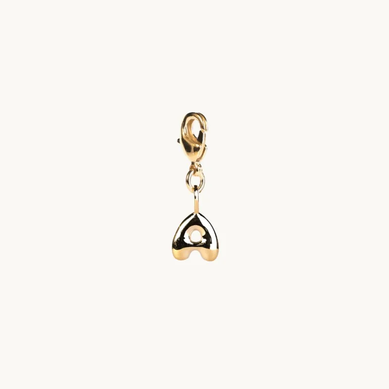 Emma Israelsson Bubble Bokstav Berlock Guld>Charms New