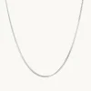 Chunky Curb Justerbar Kedja Silver – Chain040>Emma Israelsson Discount