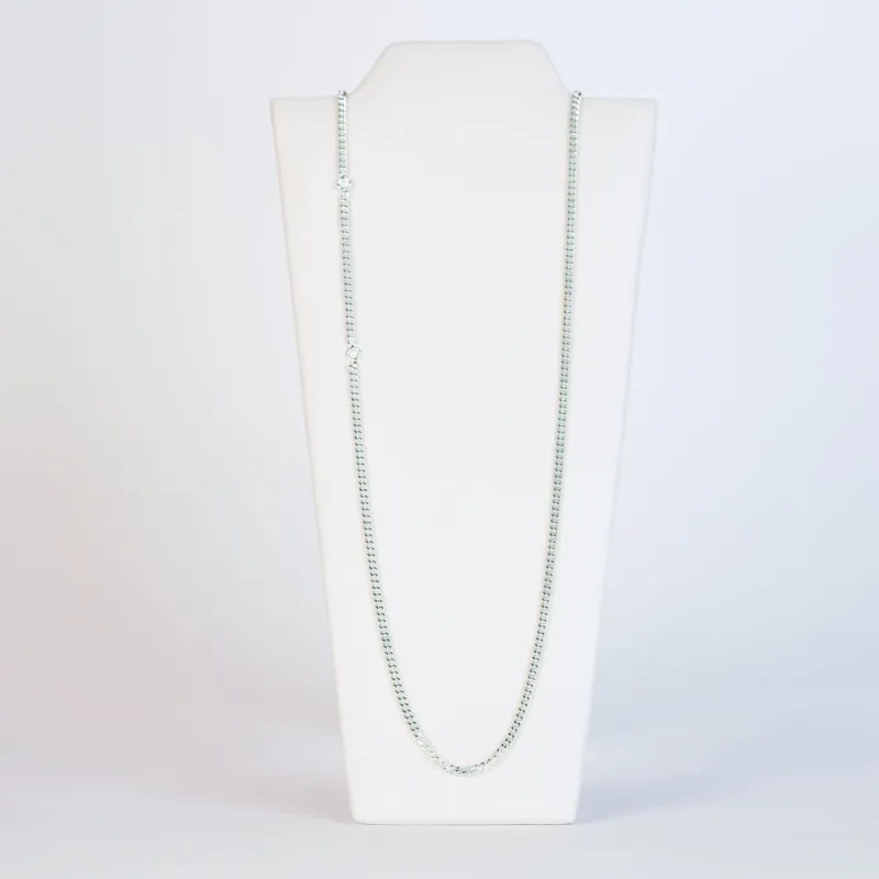 Chunky Curb Justerbar Kedja Silver – Chain040>Emma Israelsson Discount