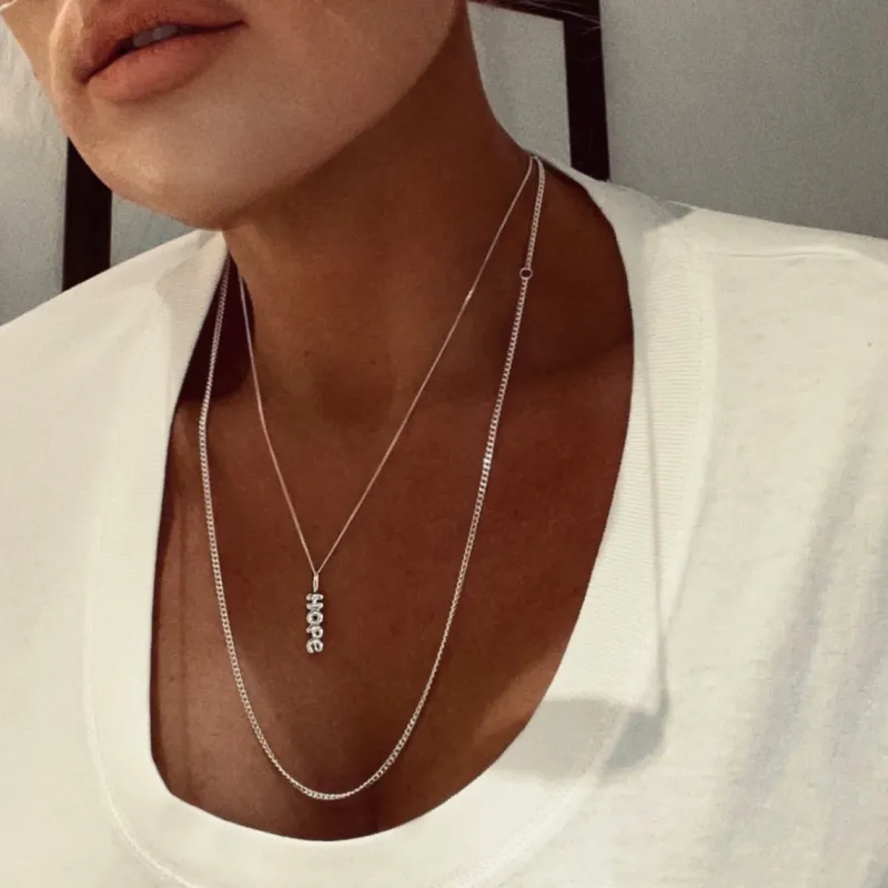Chunky Curb Justerbar Kedja Silver – Chain040>Emma Israelsson Discount