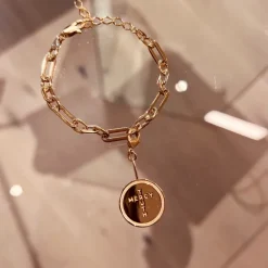 Emma Israelsson Cross Coin Charm Guld Charm014><noscript><img width=