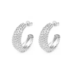 Dew Hoops Silver Ear100>Emma Israelsson Sale