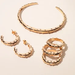 Emma Israelsson Dot Dew Bangle Guld Brace063>Armband Clearance