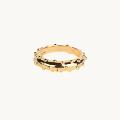 Dot Dew Ring Guld Ring161>Emma Israelsson Outlet