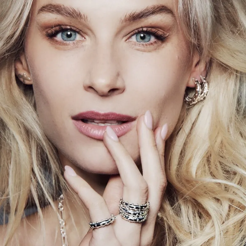 Dot Dew Ring Silver Ring160>Emma Israelsson Sale