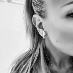 Dove Örhängen L Silver Ear179>Emma Israelsson Online