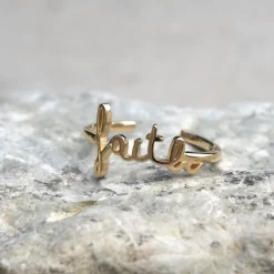 Faith Ring Silver><noscript><img width=