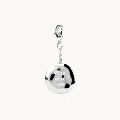 Emma Israelsson FHL Organic Coin Charm Silver Charm027>Charms Discount